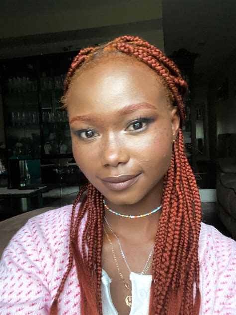 Wakneeta On Ig Braids For Black Hair Hippie Hair Ginger Hair