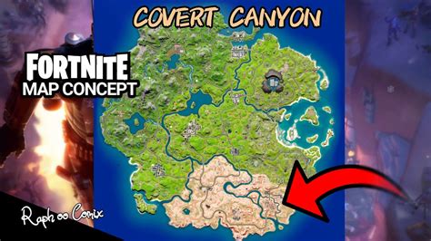 Fortnite Covert Canyon Map Concept Youtube