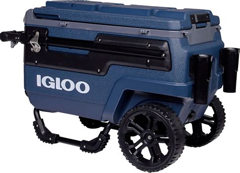 Customer Reviews Igloo Trailmate Journey 70 Quart Cooler Rugged Blue