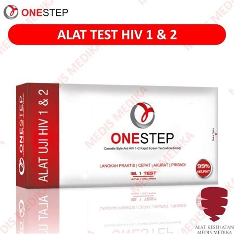 Jual Onestep Alat Tes HIV Test Diagnosa Cek Kesehatan Uji AIDS One Step