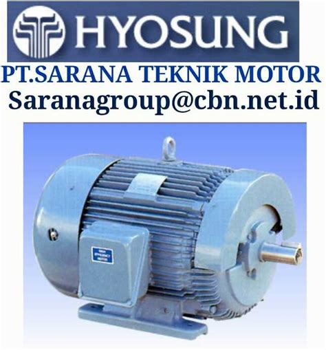 Jual Hyosung Electric Motors High Medium Voltage Oleh Pt Sarana Teknik