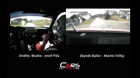 CERS performance na Jänner Rallye 2013 RZ 11 Gutau 2x ONBOARD YouTube