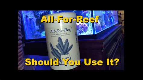 All For Reef Should You Use It Youtube