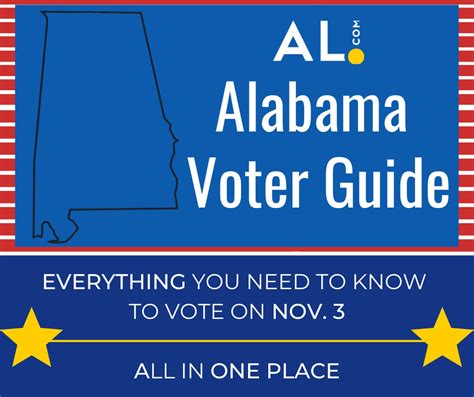 20 Questions And Answers About Voting Alabama Election Day 2020 Al