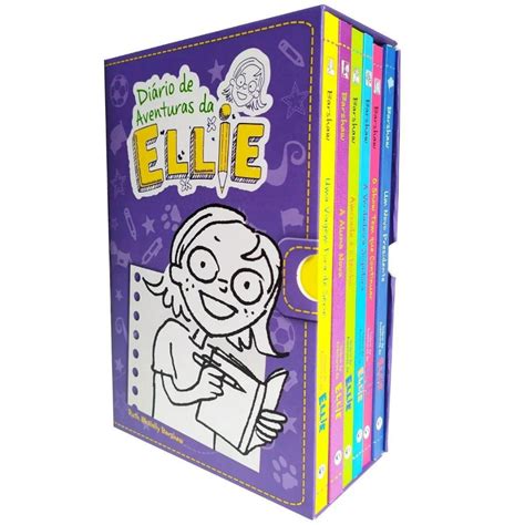 Diario Da Ellie - Coleção 6 livros - Box Diário de Aventuras da Ellie | Shopee Brasil