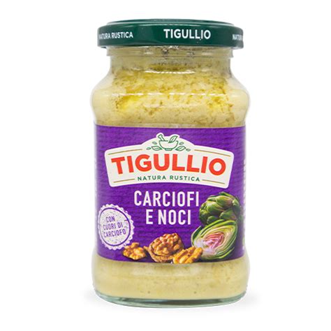 Salsa carciofi e noci 185g tigullio Fruita i verdura Cal Fruitós