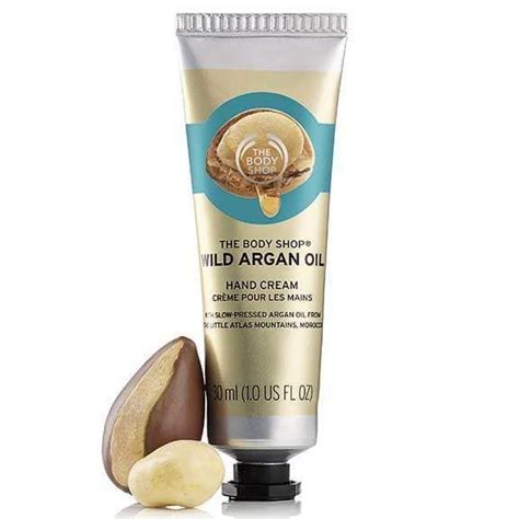 The Body Shop Wild Argan Oil Hand Cream Krem Do R K Dziki Olejek