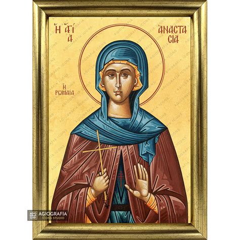 Saint Anastasia From Rome Imperial Icons