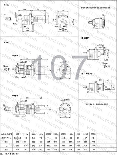 Rf137法兰轴伸式安装斜齿轮减速机 R系列减速机 上海特尼传动技术设备有限公司 今日制造