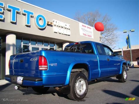 1999 Intense Blue Pearl Dodge Dakota Sport Extended Cab 4x4 42681871 Photo 8