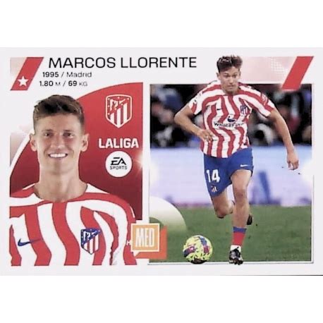 Buy Sticker Marcos Llorente Atlético Madrid Liga Este 2023 24