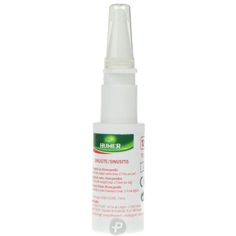 Urgo Humer Sinusite Spray Nasal 15ml Pharma360