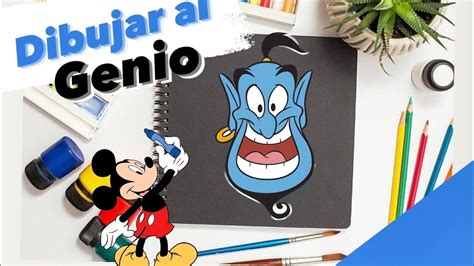 CÓMO DIBUJAR AL GENIO DE ALADDIN YouTube