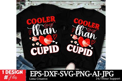 Cooler Than Cupid T Shirt Design Graphic By Lima Creative · Creative