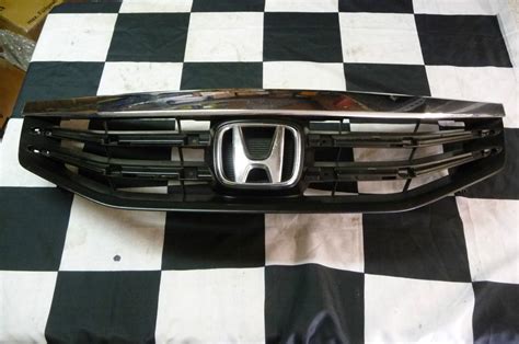 2011 2012 Honda Accord Front Grille W Upper Chrome And Sign Emblem 71120 Ta0 La Global Parts