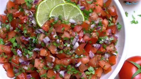 Homemade Pico De Gallo Recipe Clean Food Crush Rachel Maser Dining