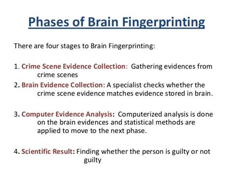 Brain Fingerprinting