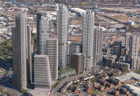 London Uni Submits North Acton High Rise Tower Cluster Plan