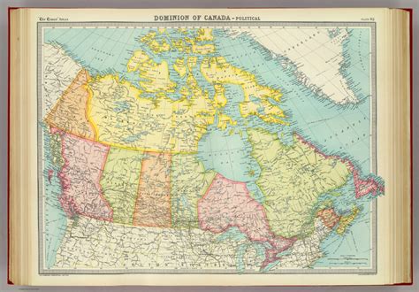 Dominion of Canada - political. - David Rumsey Historical Map Collection