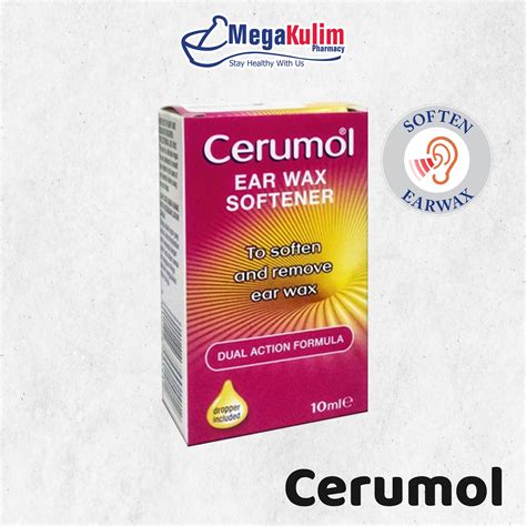 Cerumol Ear Drops Ear Wax Removal 10ml Lazada