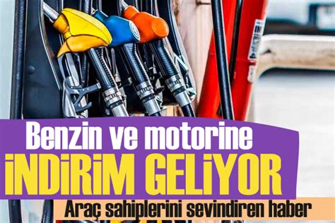 Araç sahipleri dikkat Benzin ve motorine indirim geliyor Güncel