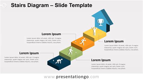 Powerpoint Stairs Template