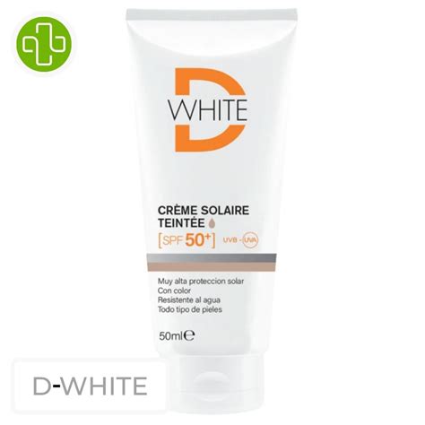 Dwhite Ecran Solaire En Crème Teintée Spf50 50ml Prix Maroc