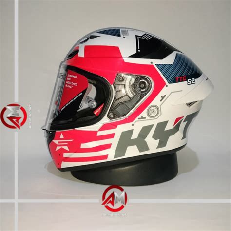 Jual Helm Kyt Tt Course Fuselage Red Full Face Shopee Indonesia