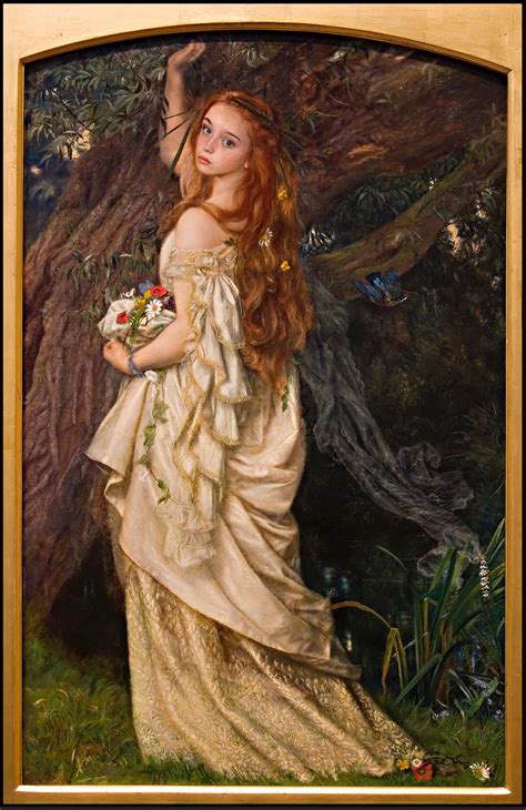 Pre Raphaelite Ophelia