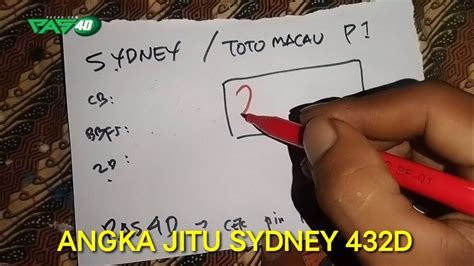 Angka Gaib Sdy Hari Ini Juni Prediksi Sydney Jitu Angka Jitu