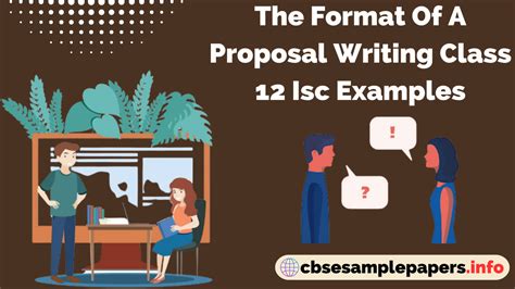 Proposal Writing Class 12 Isc Examples Format Topics Exercises CBSE