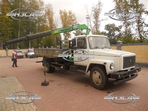 Продажа ГАЗ-3309 ГАЗон КМУ MalinKA от завода спецтехники.