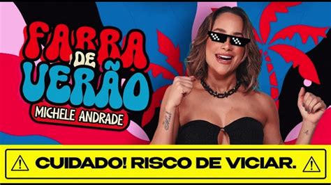 Michele Andrade Cd Novo Farra De Ver O Ao Vivo Em Capim