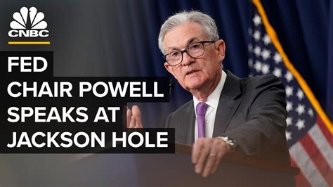 Federal Reserve Chair Jerome Powell Speaks At Jackson Hole