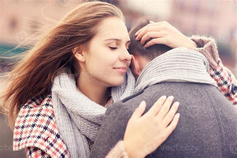 Woman Hugging A Man Stock Photo At Vecteezy