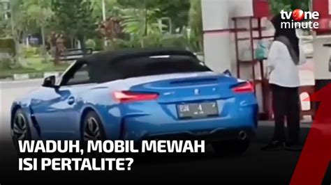 Mobil Sport Mewah Isi Bensin Subsidi Netizen Kasih Komentar Menohok