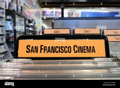 San Francisco Cinema Label In The Amoeba Music Store Used Dvd Section
