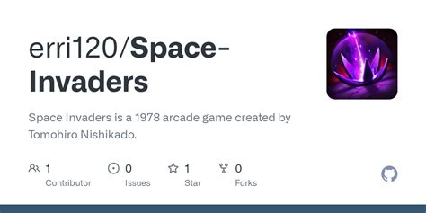 Github Erri Space Invaders Space Invaders Is A Arcade Game