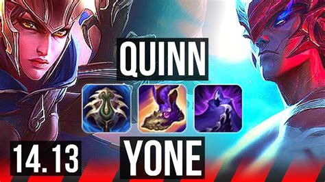 Quinn Vs Yone Top Quadra Solo Kills Games