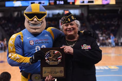 Chicago Sky Honors Colonel Jennifer Pritzker During the Military Moment of the Game