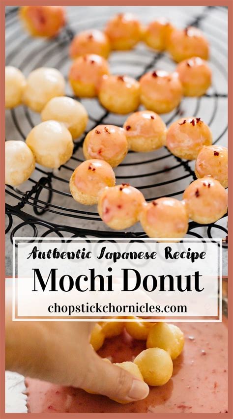 Mochi Donut Pon De Ring Recipe Homemade Donuts Recipe Doughnut Recipe Easy Recipes