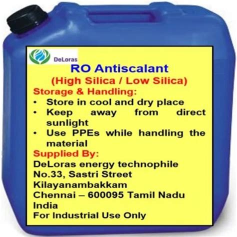 Ro Plant Antiscalant Chemical Grade Standard Industrial Grade