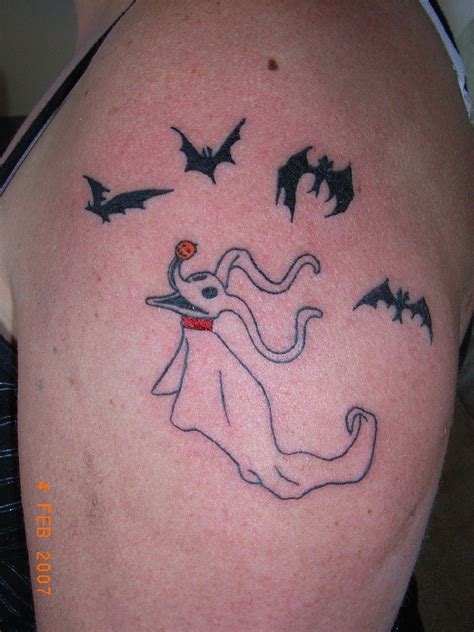 Zero Nightmare Before Christmas Tattoo