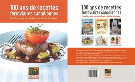 Years Of Canadian Railway Recipes Exporail Le Mus E Ferroviaire