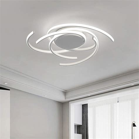 LED Bedroom Light Modern Chic Design Flush Mount Ceiling Lamp » Petagadget