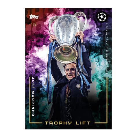 Topps Jos Mourinho Platinum Curated Set Coup D Il