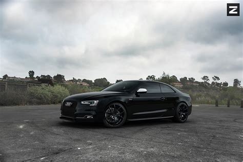 Audi S5 B8 Black Zito ZS05 Wheel Front