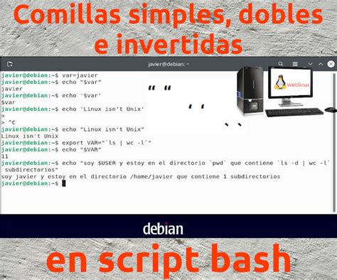 Diferencia entre comillas dobles, comillas simples y comillas invertidas en shell scripting ...