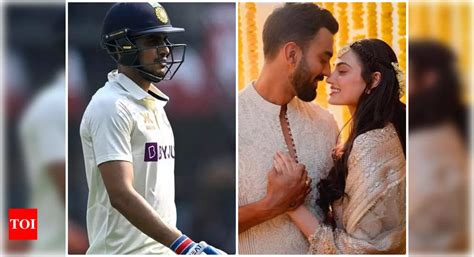 Shubman Gill Replaces Kl Rahul In Test Match Against Australia Athiya Shetty Trolled For