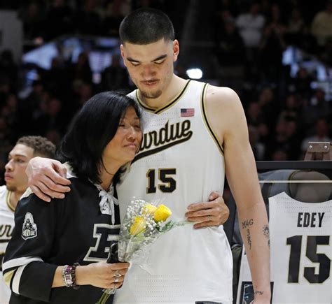 Purdue Senior Day Julia Edey Says Zach S College Choice Was The Best